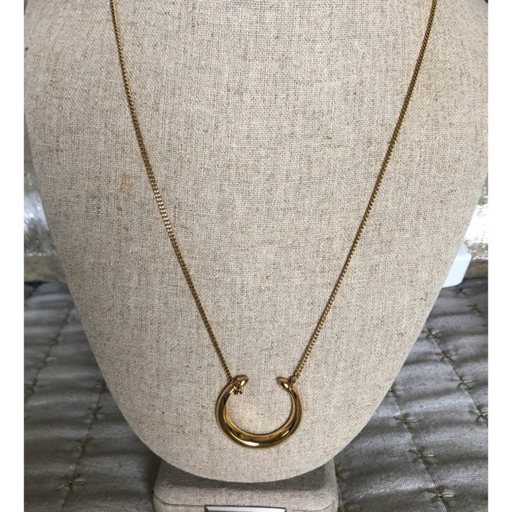 Stella & Dot Double Horn Pendant